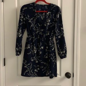 NAVY AND SILVER, women’s dress!